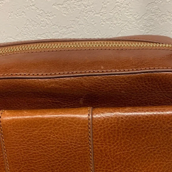 Brahmin Brown Leather Crossbody Bag - Picture 9 of 10